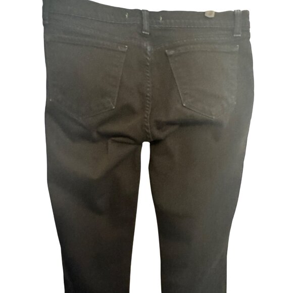 J BRAND Size 6 Jet Black Denim Skinny Jeans - Picture 6 of 10